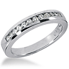 1/4 CT TW Moissanite Band