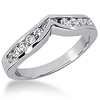 1/3 CT TW Moissanite Band
