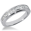 3/5 CT TW Moissanite Band