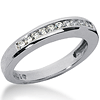 3/10 CT TW Moissanite Band