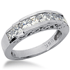 1.36 CT TW Moissanite Band