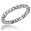.84 CT TW Moissanite Eternity Wedding Band - SIZE 6