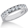 9/10 CT TW Moissanite Band