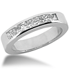 7/10 CT TW Moissanite Band