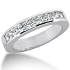 9/10 CT TW Moissanite Band
