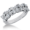 1 CT TW Moissanite Band