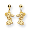 Mickey Dangle Post Earrings