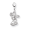 Mickey Charm 3/4in - Lobster Clasp