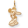 Mickey Charm 3/4in - Jump Ring