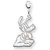 Pluto Charm 7/8in - Lobster Clasp