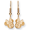 Minnie Dangle Wire Earrings