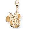 Minnie Charm 3/4in - Lobster Clasp
