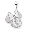 Minnie Charm 1in - Lobster Clasp