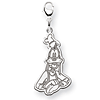 Goofy Charm 1in - Lobster Clasp