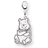 Winnie the Pooh Charm 3/4in - Lobster Clasp