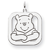 Winnie the Pooh Charm 3/4in - Jump Ring