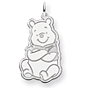 Winnie the Pooh Charm 1in - Jump Ring