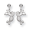 Piglet Post Earrings