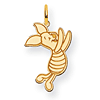 Piglet Charm 7/8in - Jump Ring