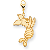 Piglet Charm 1in - Lobster Clasp