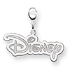 Disney Logo Charm 1/2in - Lobster Clasp