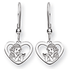 Snow White Wire Earrings