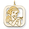 Snow White Charm 1in - Jump Ring