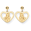 Cinderella Post Earrings