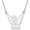 Tinker Bell Necklace 18in - Sterling Silver