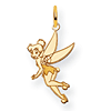 Tinker Bell Charm 3/4in - Jump Ring