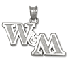 College of William & Mary 1/2 in. Pendant Sterling Silver
