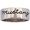 Ford Mustang Mens' Ring - Sterling Silver
