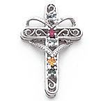 Family Cross Pendant