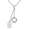 New York Yankees Beloved Heart Necklace