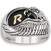 American Eagle Letter Ring