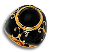 Black Cubic Zirconia Rings