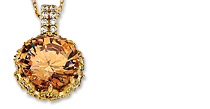 Champagne Cubic Zirconia Necklaces