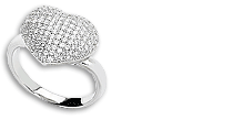 Cubic Zirconia Promise Rings