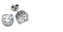 Cubic Zirconia Stud Earrings