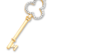 Diamond Key Pendants