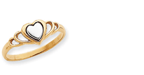 Gold Promise Rings