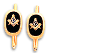 Masonic Cuff Links, Tie Clips and Money Clips