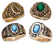 Ladies Military Ring