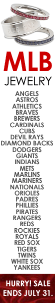 Major League Baseball Jewelry Sale: Ends July 31, 2010