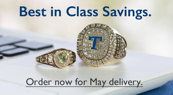 Class Rings Order Now For February Delivery