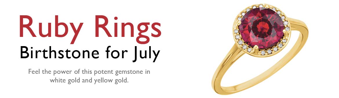 Gold Ruby Rings