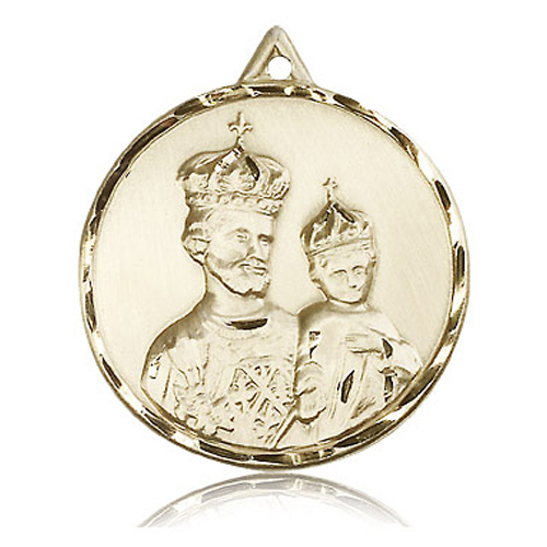 14kt Yellow Gold 1 3/8in St Joseph Medal