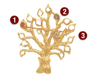 Tree of Life Pin
