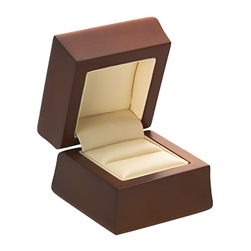 Amber Wood Ring Box