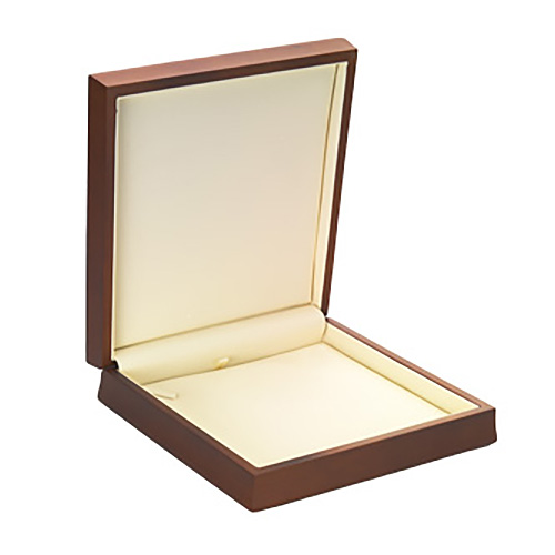 Amber Wood Necklace Box